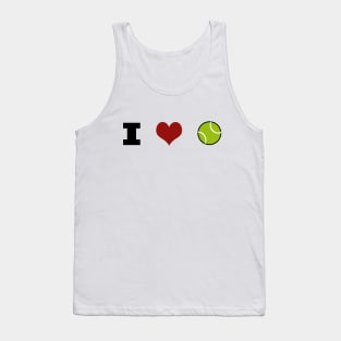 I love tennis Tank Top